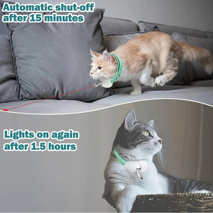 Laser-Spielhalsband Katzen – Automatisch & Aktiv Ohne Aufsicht