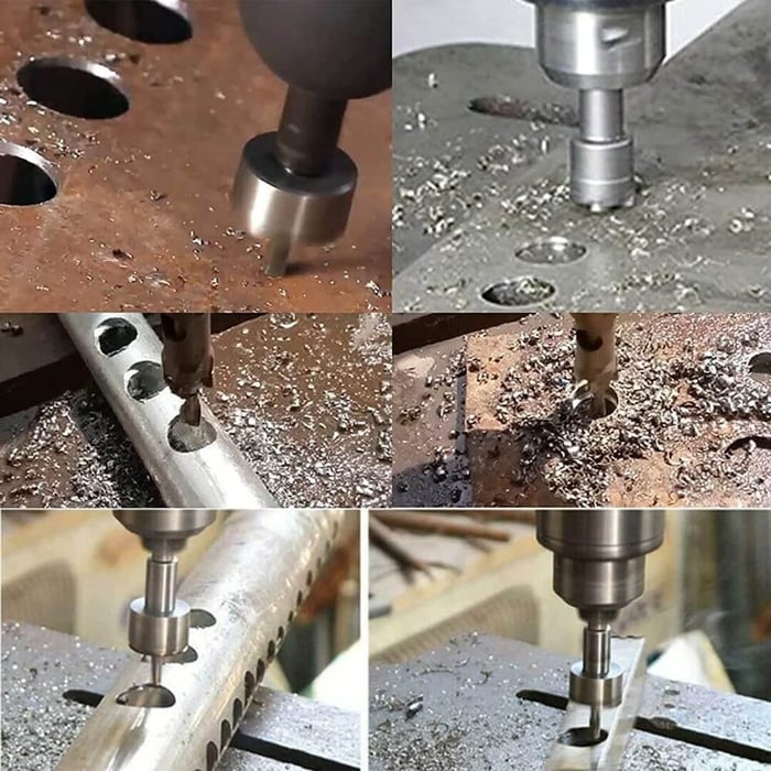 Metallbohrer-Set HSS 5-teilig – Für Metall, Holz & Kunststoff