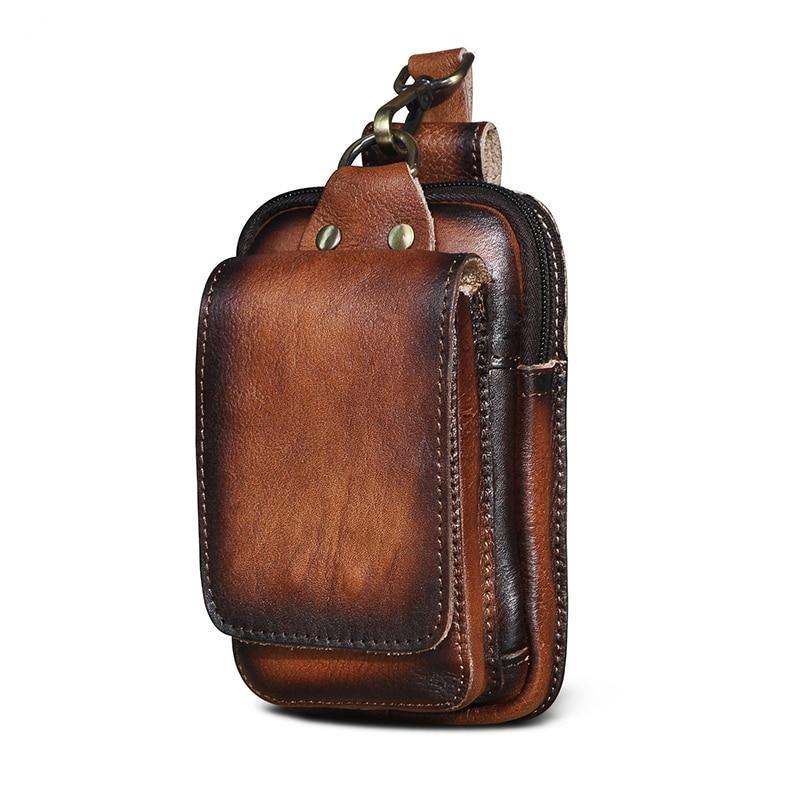 Herren Gürteltasche Echtleder – Crossbody Multifach & Robust
