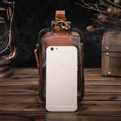 Herren Gürteltasche Echtleder – Crossbody Multifach & Robust