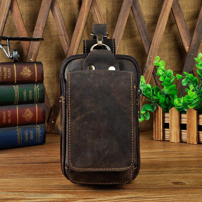 Herren Gürteltasche Echtleder – Crossbody Multifach & Robust
