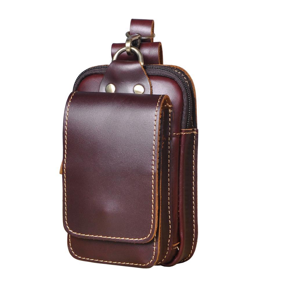 Herren Gürteltasche Echtleder – Crossbody Multifach & Robust