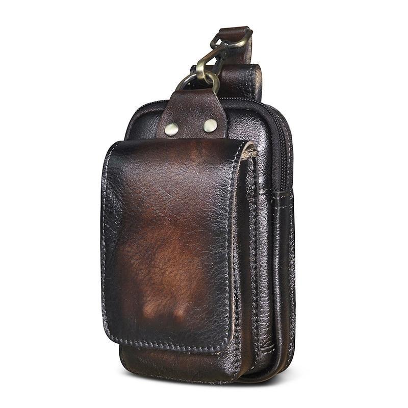 Herren Gürteltasche Echtleder – Crossbody Multifach & Robust