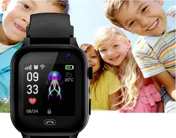 Kinder Smartwatch 4G GPS – SOS-Funktion Echtzeit-Ortung & Sicher