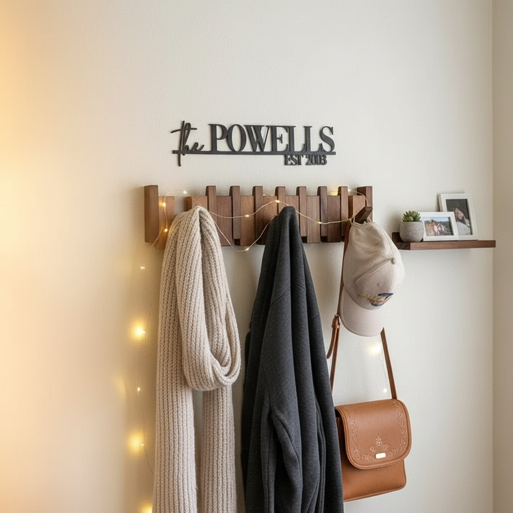 Vardi Dante HarmonyCoat Klaviergarderobe aus Holz Wandhaken