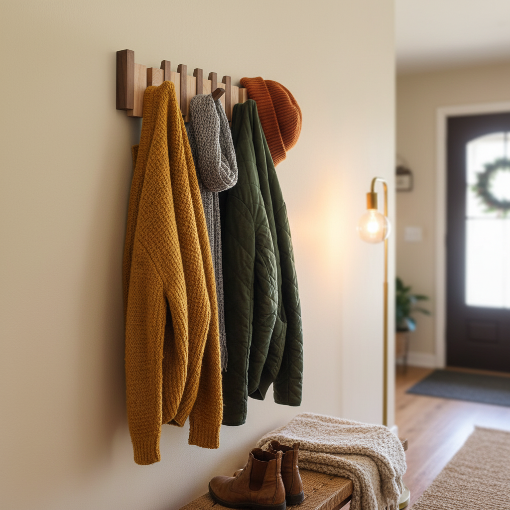 Vardi Dante HarmonyCoat Klaviergarderobe aus Holz Wandhaken