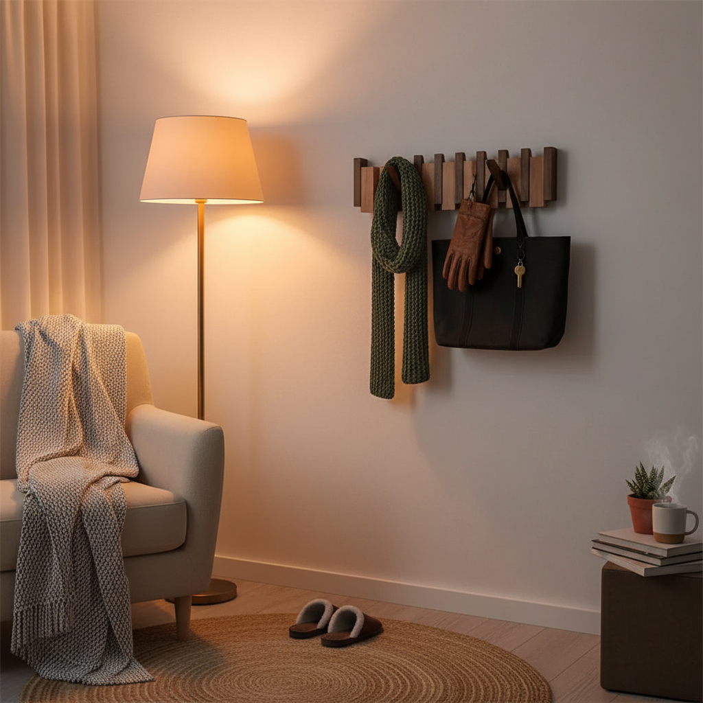 Vardi Dante HarmonyCoat Klaviergarderobe aus Holz Wandhaken