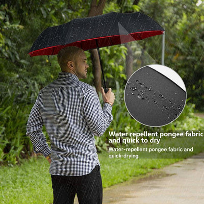 Faltbarer Regenschirm AeroShield – Sturmfest & Windfest
