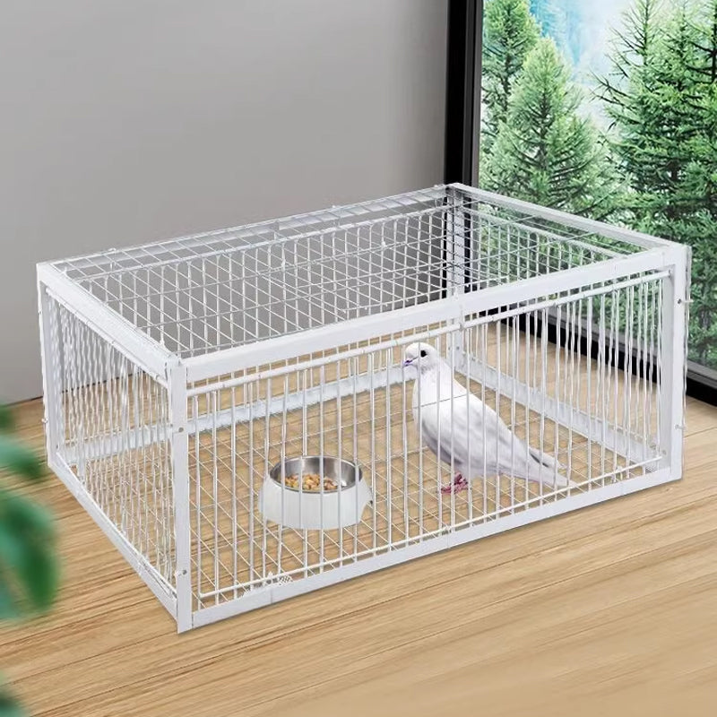 Tierschonende Vogelfalle – Rückschlagsicherung Stahl & Mehrfachfang