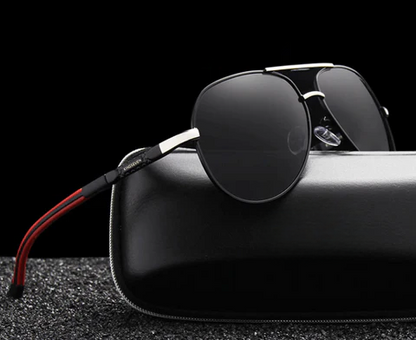 Herren Sonnenbrille UV400 – Stylisch Leicht & Polarisiert